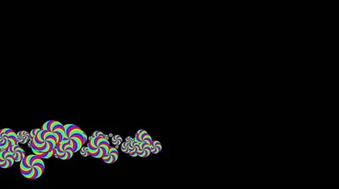 Lowerthird single particle 32 track matte 02 Stock Footage 11430083