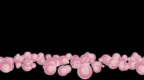 Lowerthird single particle 36 track matte 01 Stock Footage 11430127