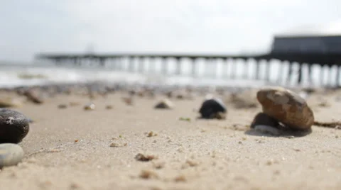 Lowestoft Beach Stock Footage 28256460