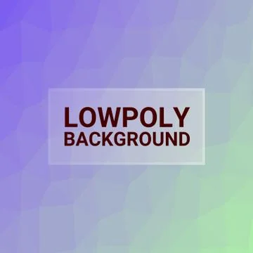 Lowpoly background Stock Illustration