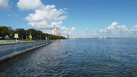 LowtoWater PushForward Raw 4K Stock Footage 260018016