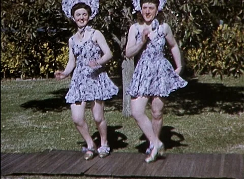 LOY AND LILLIAN PERFORM THE JITTERBUG DANCE (1947) Stock Footage 169829835