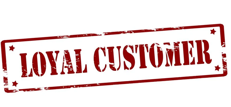 Loyal customer Stock Illustration