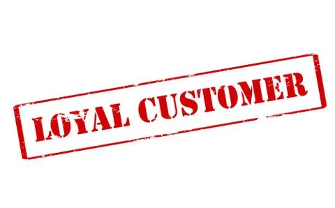 Loyal customer Stock Illustration