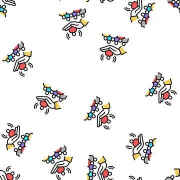 Loyalty people value vector seamless pattern Stock Illustration