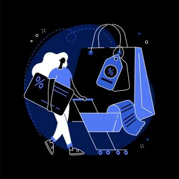 Loyalty program abstract concept vector illustration. Stock Illustration