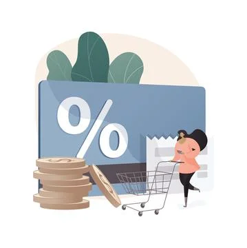 Loyalty program abstract concept vector illustration. Illustrazione stock