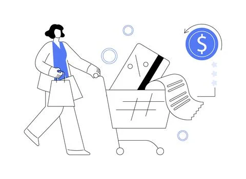 Loyalty program abstract concept vector illustration. Stock Illustration