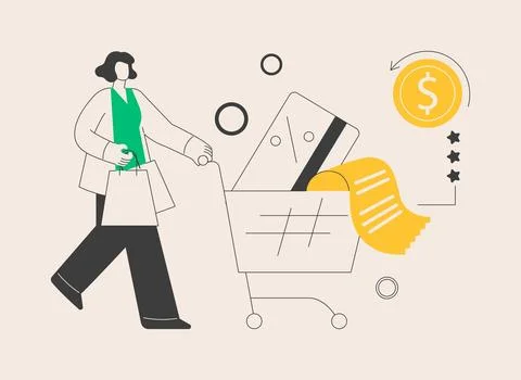 Loyalty program abstract concept vector illustration. Stock Illustration