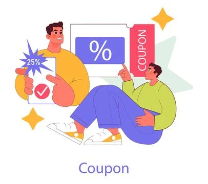 Loyalty Program And Reward. Flat Vector Illustration Illustrazione stock