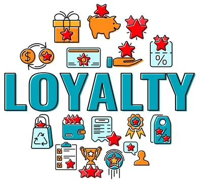Loyalty Program Banner Stock Illustration