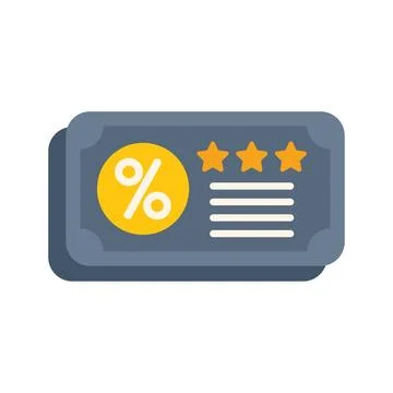 Loyalty program card offering discounts and rewards Stock Illustration