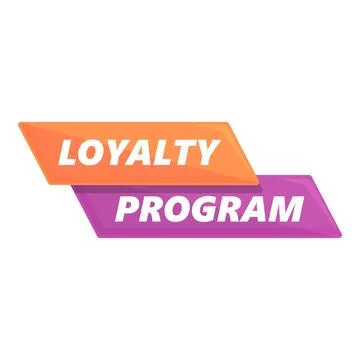Loyalty program credit icon cartoon . Client card Stock-Illustration