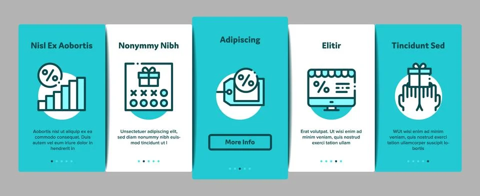Loyalty Program For Customer Onboarding Vector Stock Illustration