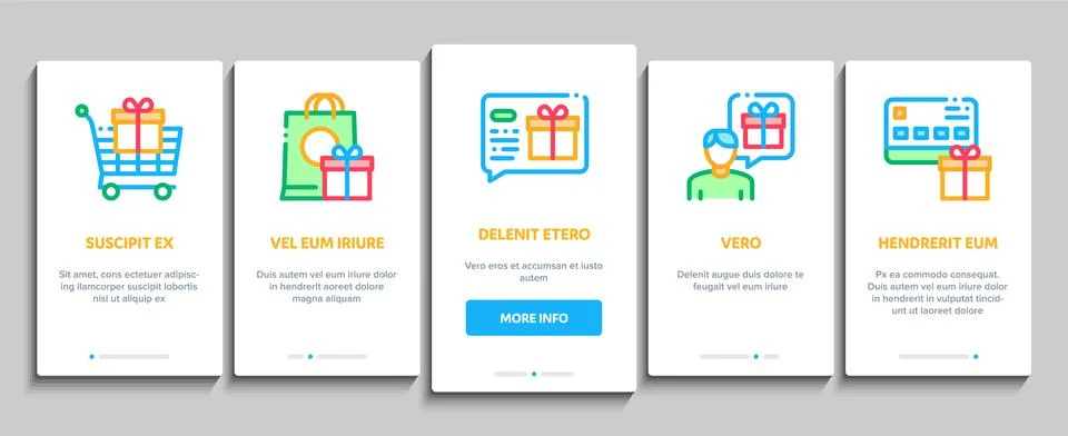 Loyalty Program For Customer Onboarding Vector Stock Illustration