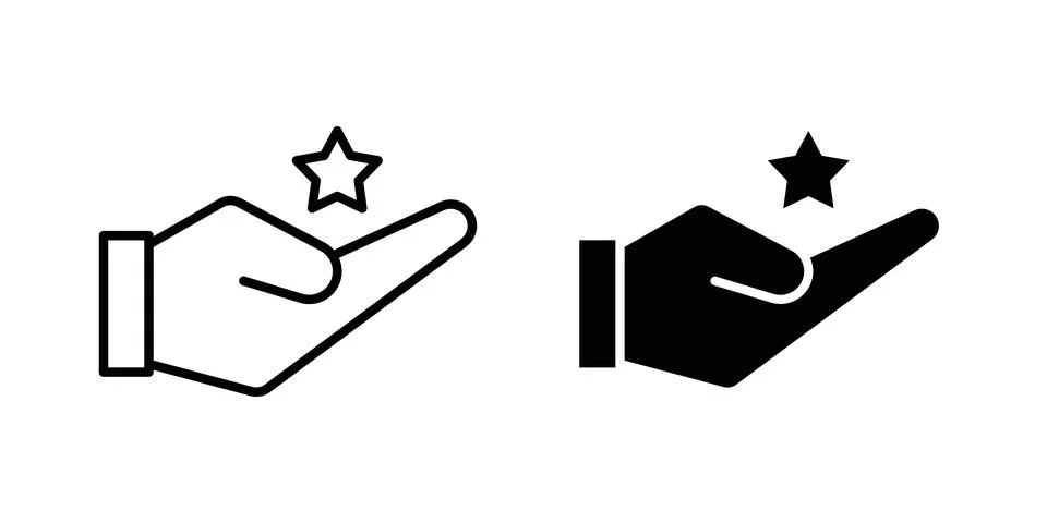 Loyalty program icon vector symbol graphics イラスト素材
