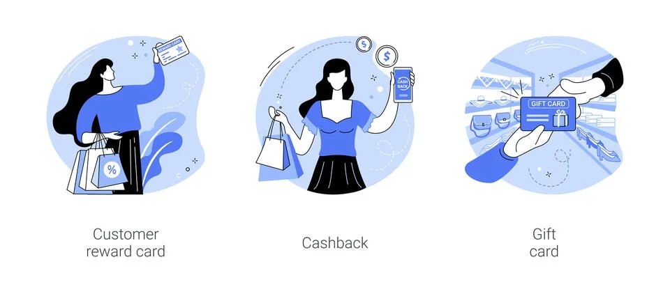 Loyalty program isolated cartoon vector illustrations se イラスト素材