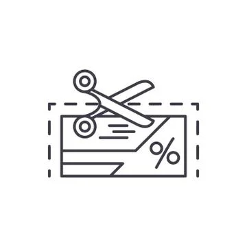 Loyalty program line icon concept. Loyalty program vector linear illustration 스톡 일러스트