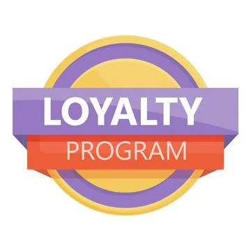 Loyalty program service icon cartoon vector. Customer card Stock Illustration