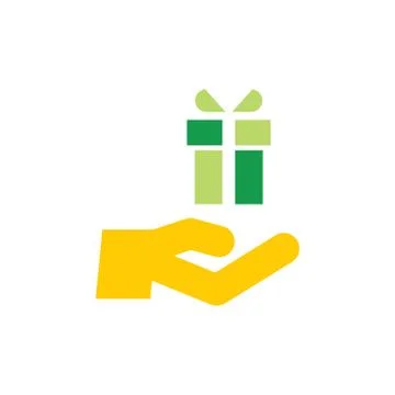 Loyalty program vector icon logo design Illustrazione stock