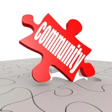 Loyalty puzzle Stock Illustration