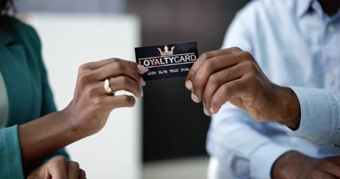 Loyalty Reward Points Program Card 스톡 동영상 232338043