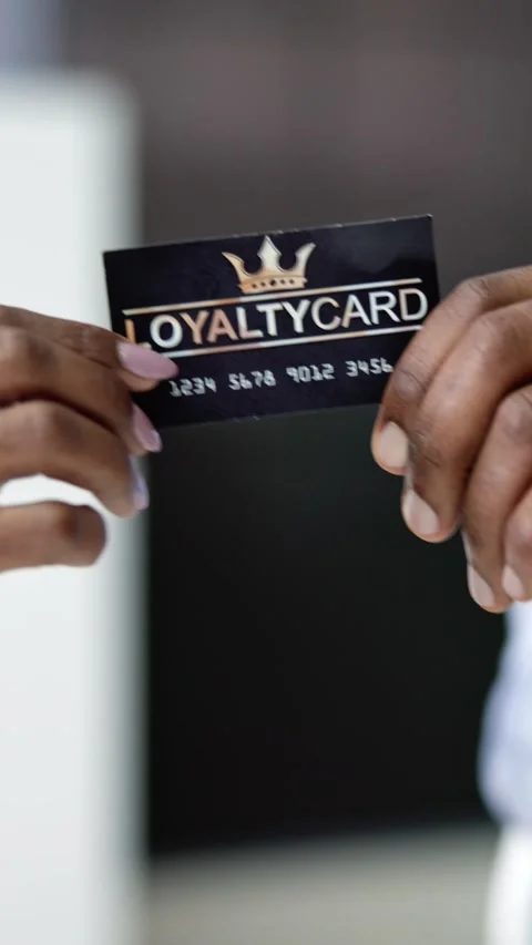 Loyalty Reward Points Program Card 스톡 동영상 232348705