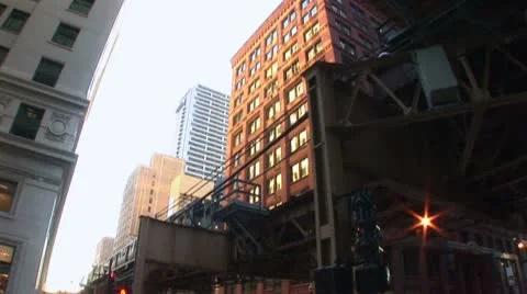 LP-Chicago-140 Video stock 10096279