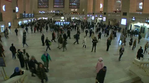 LP GrandCentral 08a Stock Footage 22222747