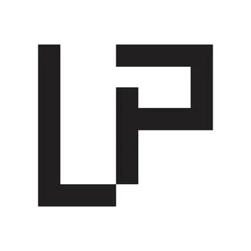Lp initial letter vector logo Stock-Illustration