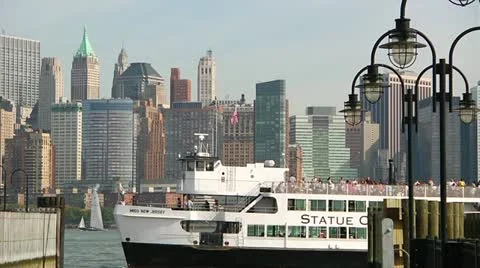 LP NY StatueOfLiberty 045 Stock-Footage 22337791