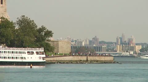 LP NY StatueOfLiberty 056 Stock-Footage 22332811