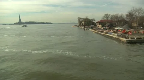 LP NY StatueOfLiberty 080 Video stock 22339639