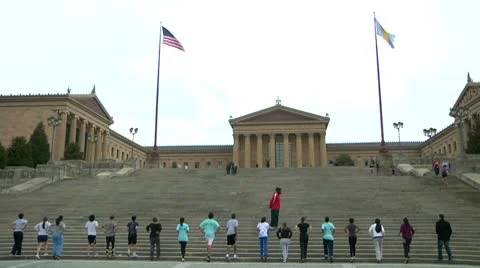 LP Philly 06b Video stock 8938171