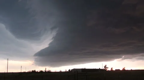 LP Supercell Stock Footage 54755188