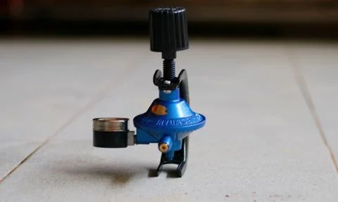 LPG gas regulators Stock Photos