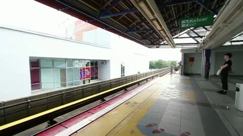 LRT MALAYSIA Stock-Footage 10828422