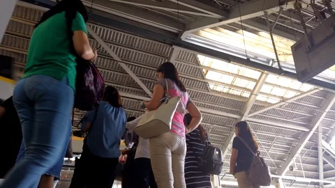 LRT / Train Timelapse Video stock 124273772