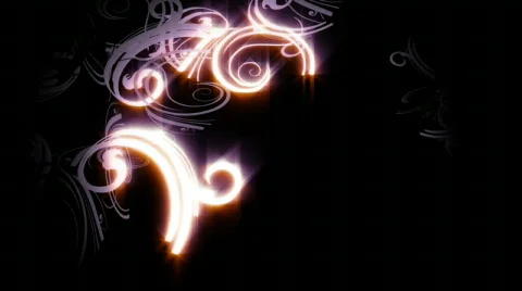 LRV 3dflourish01 720 Stock Footage 481397