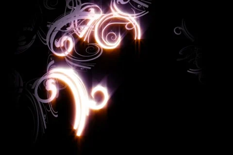 LRV 3dflourish01 NTSC Stock Footage 482910
