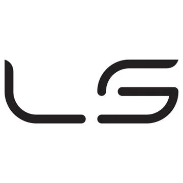 Ls initial letter vector logo icon Illustrazione stock