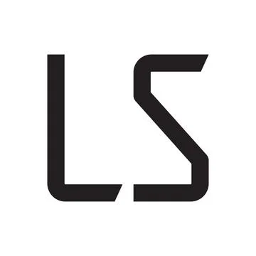Ls initial letter vector logo icon Stock Illustration