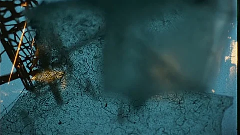 LSD ACID TRIP Dream Sequence Hallucination Drug 1960s Vintage Retro Film Movies Stock Footage 76674732