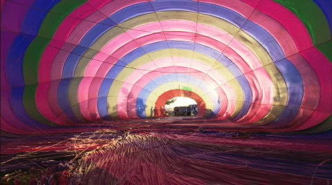 LSInsideHotAirBalloon Stock Footage 448313
