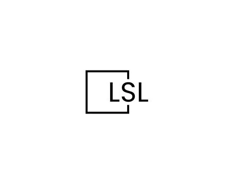 LSL letter initial logo design vector illustration Stock Illustration