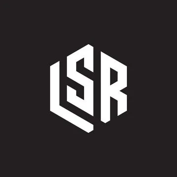 LSR Letter monogram Initial Logo Design Template Vector Illustration. LSR e.. Stock Illustration