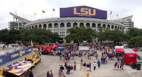 LSU Tiger Stadium Stock Photos
