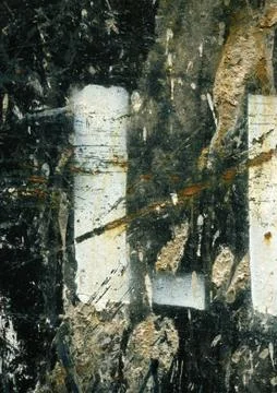 L,text,painted. Stock Photos