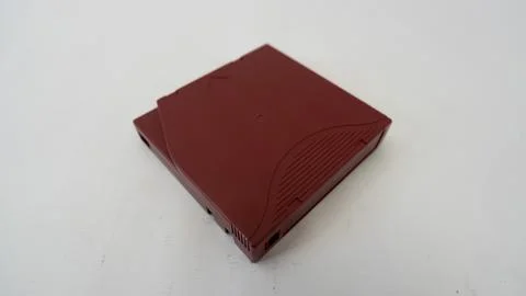 LTO tape of different capacities for data recording - Foto stock