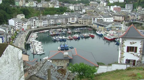 Luarca Stock Footage 28897488